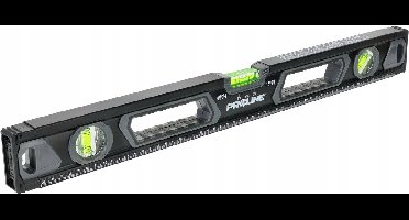 Proline aluminium waterpas 100 cm - 3 niveaus en sterke magneet