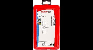 Borenset Fischer Ms Metaal Roestvrij staal 25 25 Onderdelen