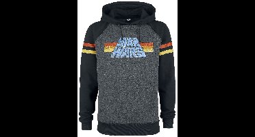 Star Wars 77 Heren Trui met capuchon - gemêleerd donkergrijs/zwart - S