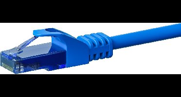 Danicom UTP CAT6a patchkabel - 50 meter blauw - 100% koper - netwerkkabel - internetkabel - UTP kabel - RJ45 - 10000 mbit/s