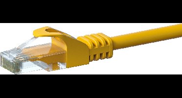 Danicom CAT6 UTP patchkabel - 10 meter geel - CCA - netwerkkabel - internetkabel - UTP kabel - RJ45 - 1000 mbit/s