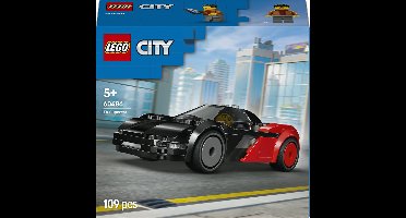 LEGO City EV Supercar Auto Bouwpakket met Speelgoed voor Kinderen met Minifiguur - 60486