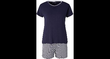 Tom Tailor - Pyjamaset met gestreept patroon - Maat 38 - blue ring