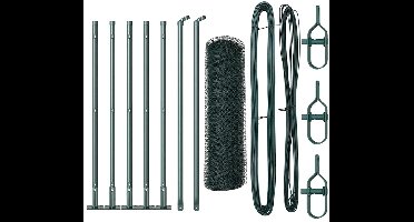 vidaXL - Hekpaal. - Groen