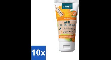 10 x Kneipp - Eeltcrème - Calendula - 25 % ureum - Voor zachte & soepele voeten - 50 ml - Eeltcrème - Voetcrème - Ureum - Eeltvermindering - Zachte Voeten