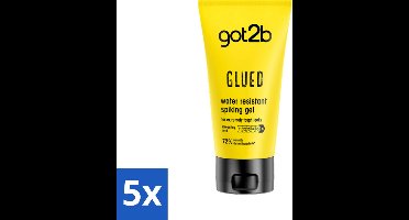 Got2B - Styling Gel - Glued - 150 ml - Bulkverpakking - 5 stuks