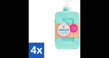 4 x Seepje - Handzeep - Zachte Geur - Lavendel met Tonka - 300 ml - Handzeep - Lavendel - Tonka - Natuurlijke Handzeep - Vegan Handzeep