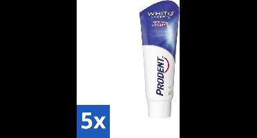 Prodent – Tandpasta – White System – Natuurlijk Witmakend – 75 ml - Bulkverpakking - 5 stuks