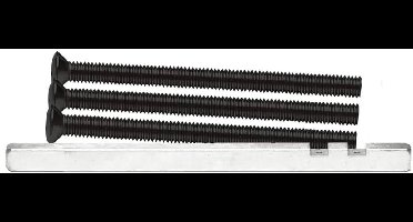 AXA 6991-38-57/E Krukstift + set bouten 8x130+M6x80 (3x)