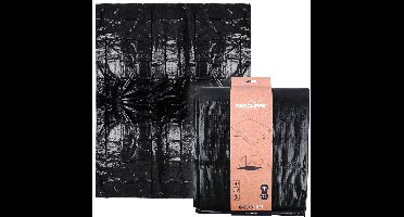 RedCliffs - Tentvloer en Voorportaal - Waterdicht - 300x400 cm - Zwart - Met Ogen