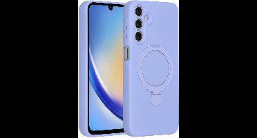 TUNIQ telefoonhoesje voor Samsung Galaxy A16 5G - MagSafe met ringstand - Lila