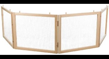 Trixie - Indoor Ren - 4 Panelen - Hout - 60-240X50 cm