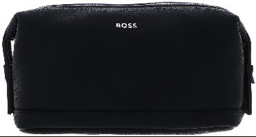 HUGO BOSS toilettas Classic Grained Washbag Black zwart
