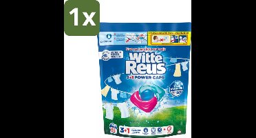 Witte Reus - 3+1 Power Caps - Witte Was - 65 Wasbeurten - 1 stuk