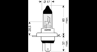 Ampoule Osram pour Moto Kawasaki 636 NINJA ZX-6R ZX 2003 à 2016 Neuf