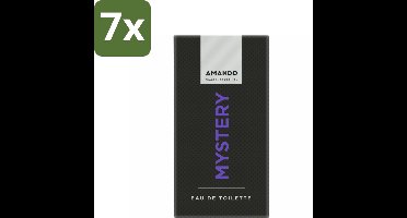Amando Mystery Eau de Toilette 50 ml - Bulkverpakking - 7 stuks