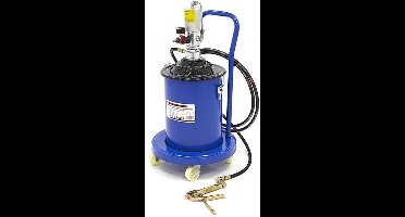 HBM 20 Liter mobiele pneumatische vetpomp 300-400 Bar persdruk