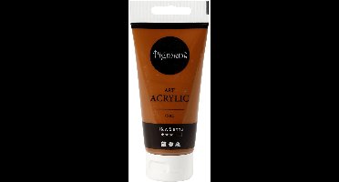Acryl Verf, semi-glanzend, dekkend, raw sienna, 75 ml/ 1 fles
