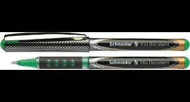 rollerball Schneider Xtra Document 0,6mm groen S-180004