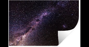 Muurstickers - Sticker Folie - Melkweg in de nacht - 30x20 cm - Plakfolie - Muurstickers Kinderkamer - Zelfklevend Behang - Zelfklevend behangpapier - Stickerfolie