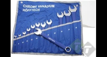 Ring steeksleutel set, Steekring sleutel 12 dlg, 6 t/m 32 mm