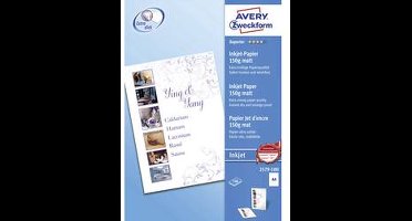 Avery-Zweckform Superior Inkjet Paper 2579-100 Inkjet printpapier DIN A4 150 g/m² 100 vellen Wit