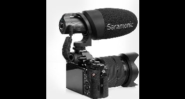 Saramonic CamMic+ camera microfoon met coldshoe voor op camera met 3.5mm mini jack