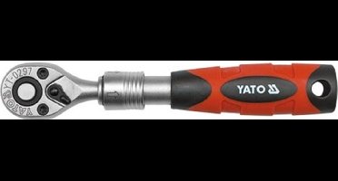 Yato - Teleskopische Ratelsleutel - 1/4" - 150-200mm - 72 Tanden - Ergonomische Handgreep