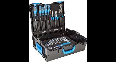 Gedore Gereedschapsset - 30-delig -in L-box - Zwart/blauw