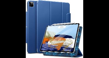 ESR SmartCase Hoes iPad Pro 11 inch (2020) – Zachte Binnenkant Pencilhouder – Blauw