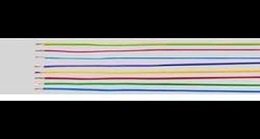 HELU 29162 Enkele ader H07V-K 1 G 4 mm² Groen, Geel 100 m