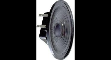 Visaton K 64 WP - 8 Ohm 2.5 inch 6.4 cm Mini-luidspreker 2 W 8 Ω Zwart Kunststof membraan