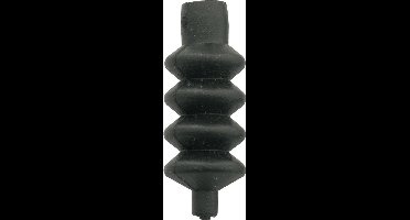 Elvedes V-brake harmonicarubber - 35mm - zwart - 15 stuks - duurzaam en effectief