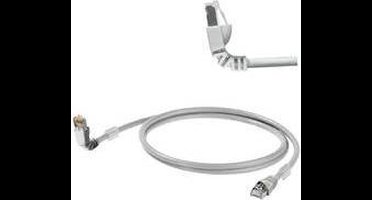 Weidmüller 1248280005 RJ45 Netwerkkabel, patchkabel CAT 6A S/FTP 0.50 m Grijs UL gecertificeerd 1 stuk(s)