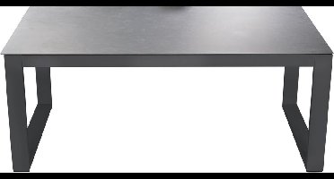 Loungetafel Pina Colada Negro 130x75cm