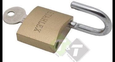 Hangslot Stahlex, 63mm, hoogte 44mm, breedte 54mm, dikte 10.5mm, inc. 3 sleutels