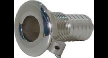 Goldenship Roestvrij Staal Slang Door De Romp Zilver 3/8´´