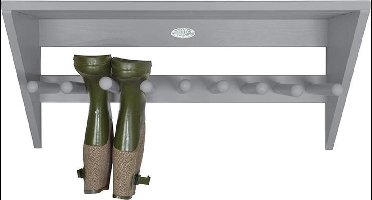 Muurlaarzenrek grijs