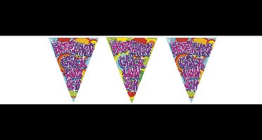 Haza Original Vlaggenlijn 'herzlichen Glückwunsch' 6 Meter