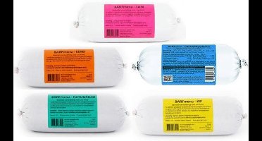 Barfmenu Compleet - KVV - Kattenvoer - 20x250 gr