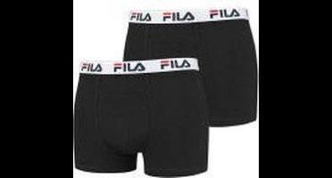 Fila heren boxershorts 2 pack  zwart maat XXL
