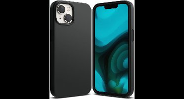 Hoesje Geschikt voor iPhone 14 Hoesje – siliconen back cover – Zwart
