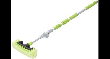 ProPlus Telescopische wasborstel - 3D borstel - Uitschuifbaar 1.19-2.03 meter - Voor auto, caravan en tuin