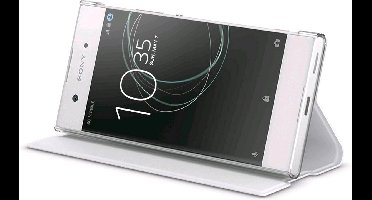 Sony flip cover style - wit - voor Sony Xperia XA1