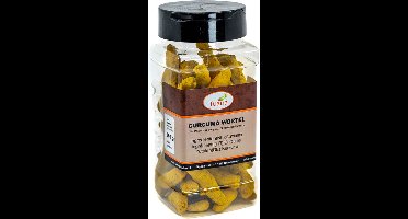 Tuana Kruiden - Kurkuma Wortel Heel - Strooibus 120 Gram - Tuanashop - MP-K-0056