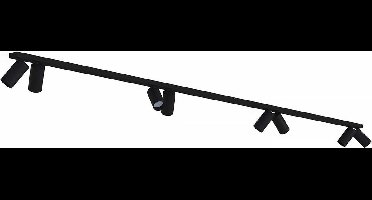 Nowodvorski - Railsysteem Mono recht 8 lichts 300 cm zwart