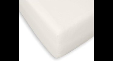 Briljant Baby Jersey Ledikant Hoeslaken - 60 x 120 cm - Off White