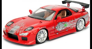 Jada Auto Fast & Furious 1993 Mazda Rx-7 1:24 Rood