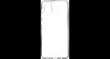 Mobiparts hoesje geschikt voor Samsung Galaxy A31 - Zacht TPU - Schokabsorberend TPU - Grip Coating - Transparant