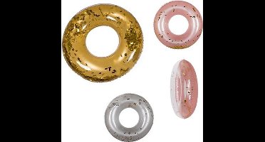 Fashion Glimmend Opblaasbare Zwemband – Pink